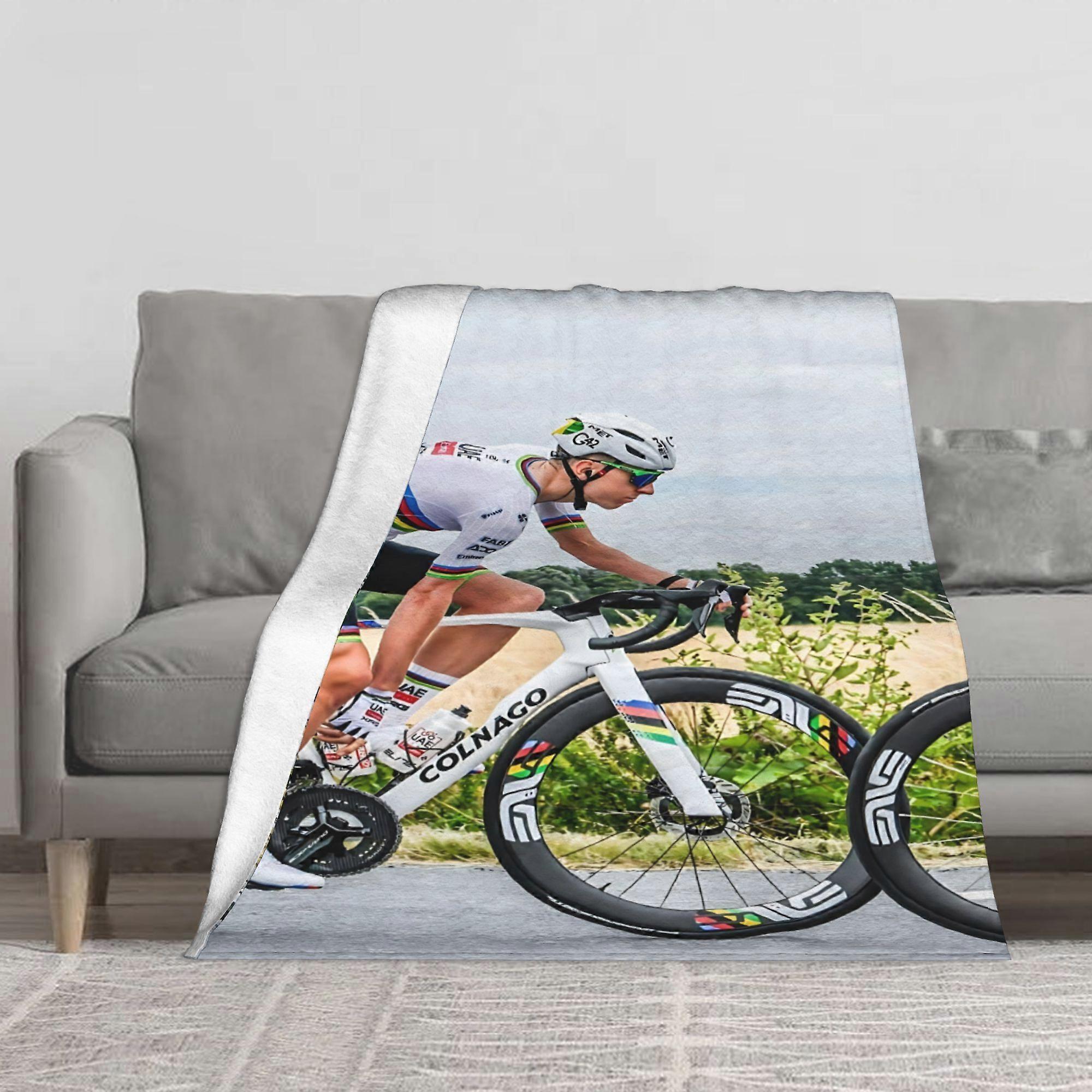 Tadej Poga\u010Dar Inspired Blanket, Odorless Fabric, Gentle on Beige, Safe for Sensitive Beige. Uses Reactive Dyeing Pr-AZXCV13