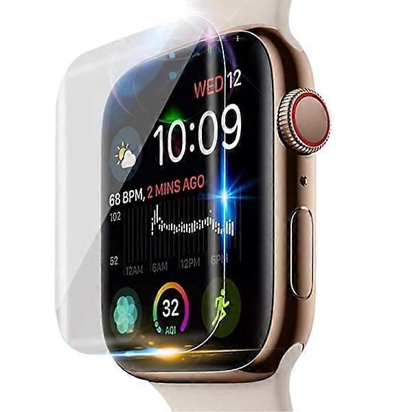 Compatible with Apple Watchwith Apple Watch 7/8 45mm Screen Protector Full Coverage Transparent