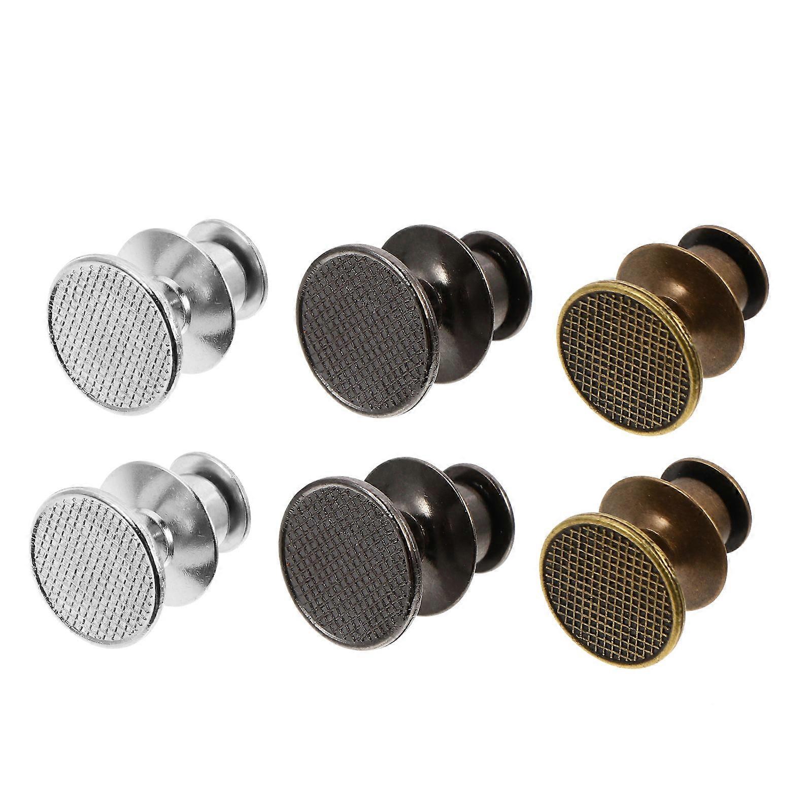 6Pcs Jeans Buttons Assorted Color Alloy for Clothes Practical DIY Tools