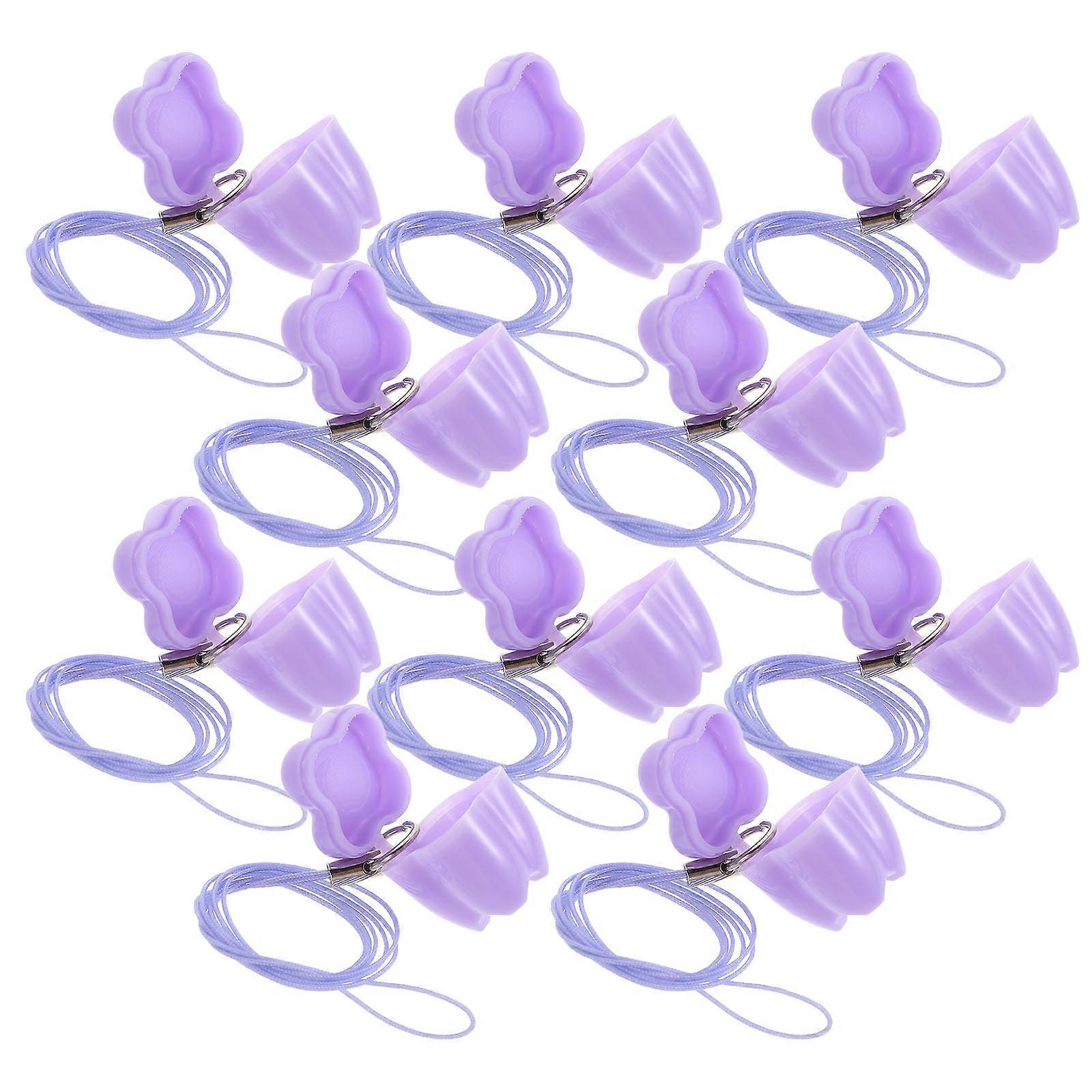 Purple Baby Tooth Keepsake Box for Storage 10Pcs Mini Lost Tooth Box