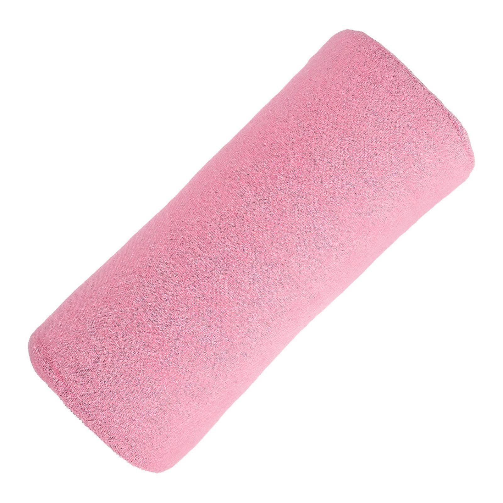 Hand Cushion Pillow for Nails Provides Comfortable Support Pink