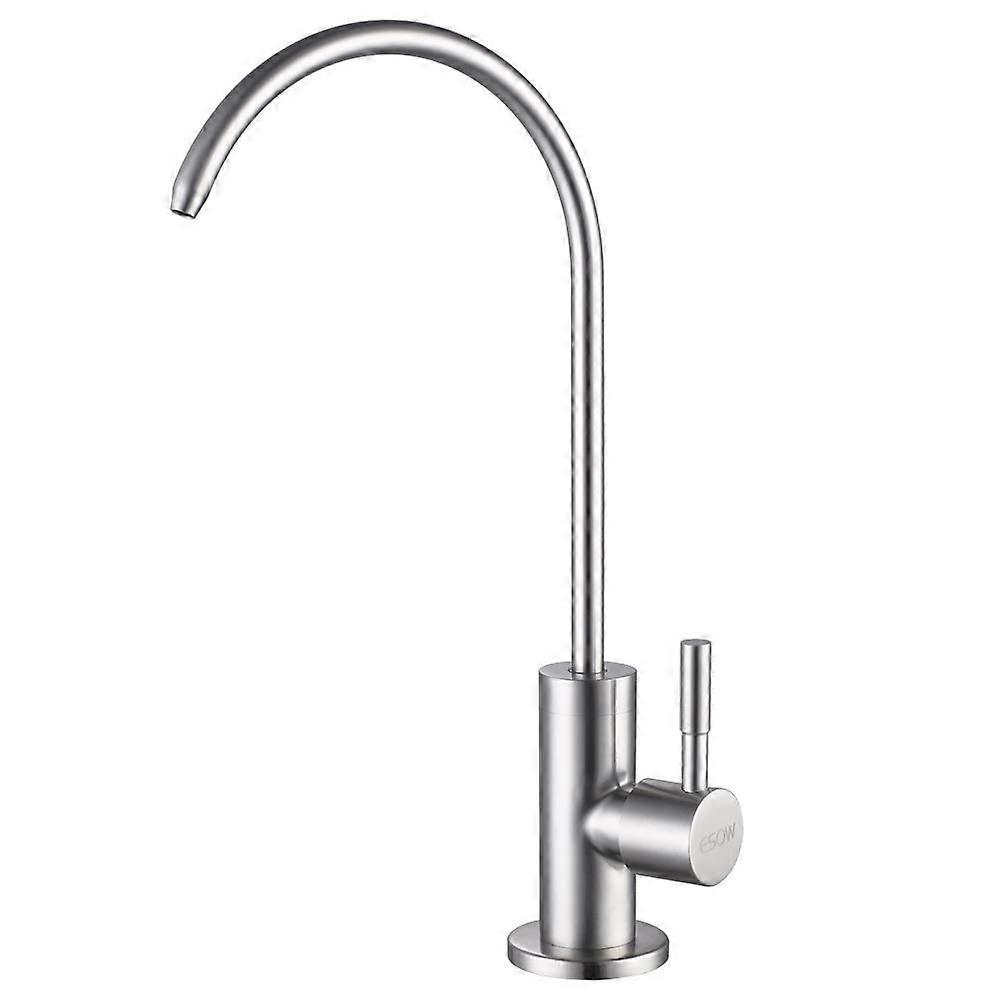 Drinking Water Faucet SUS304 Stainless Steel Lead for Reverse Osmosis System with 360° Swivel