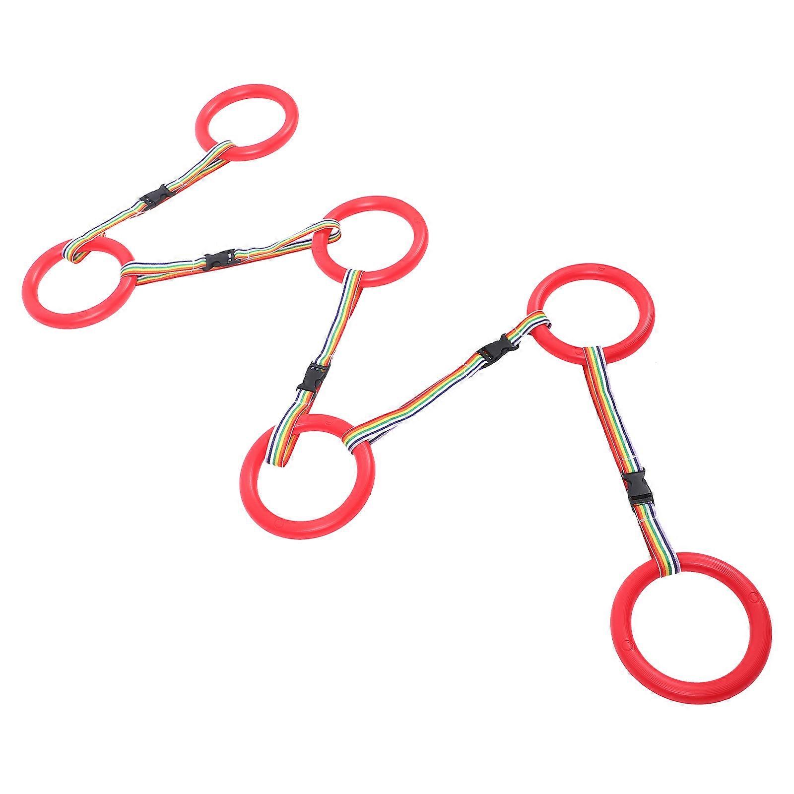 1 Set of Kindergarten Walking Rope with Round Handle for Children