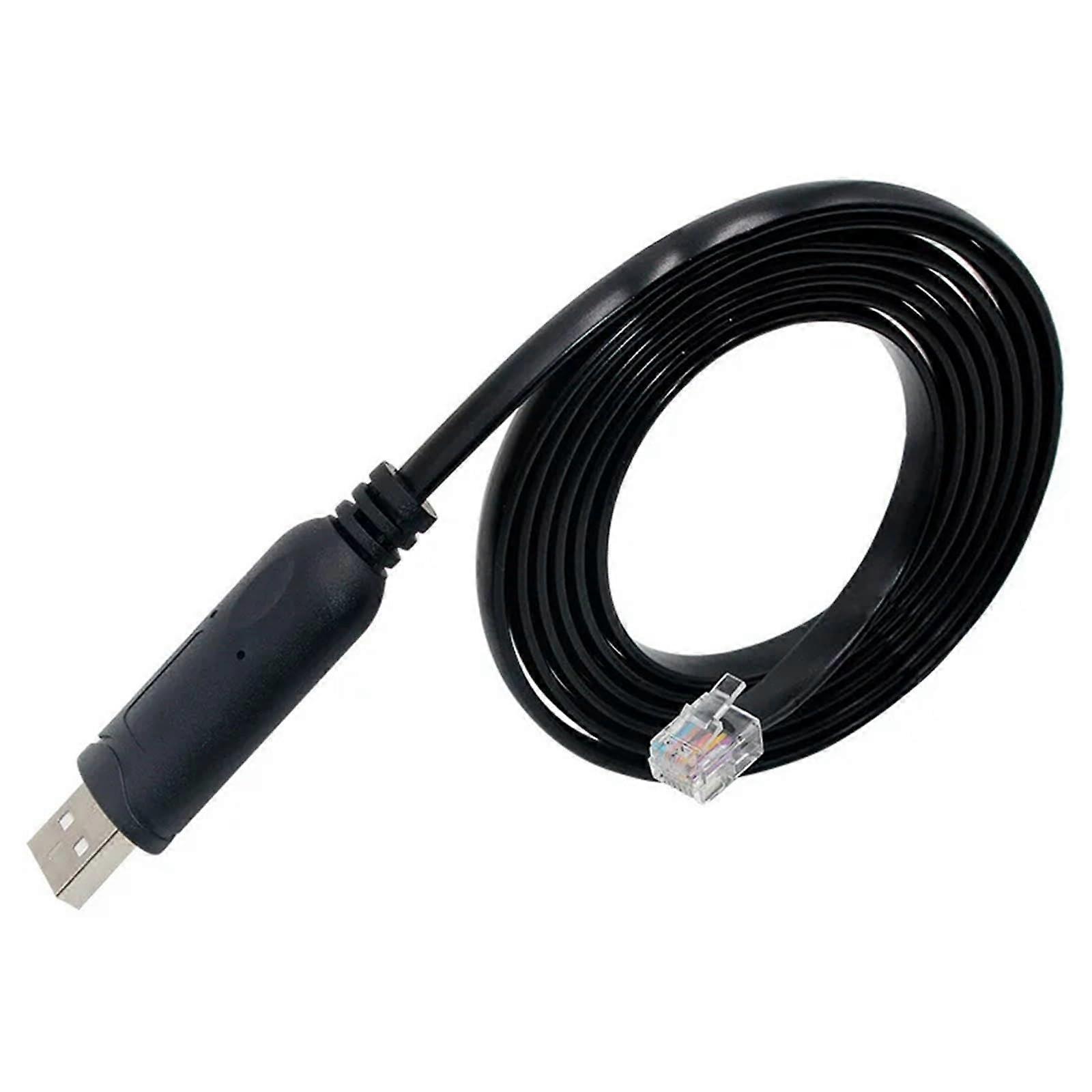 FT232RL USB to RJ12 6P6C TTL Serial Cable for PC Link Communication for AZ-GTI Mount and EQMOD Control
