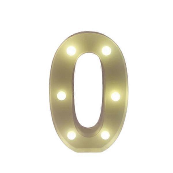 LED Letter Lights Large Decorative Garden Light for Outdoor Use zero-max zero