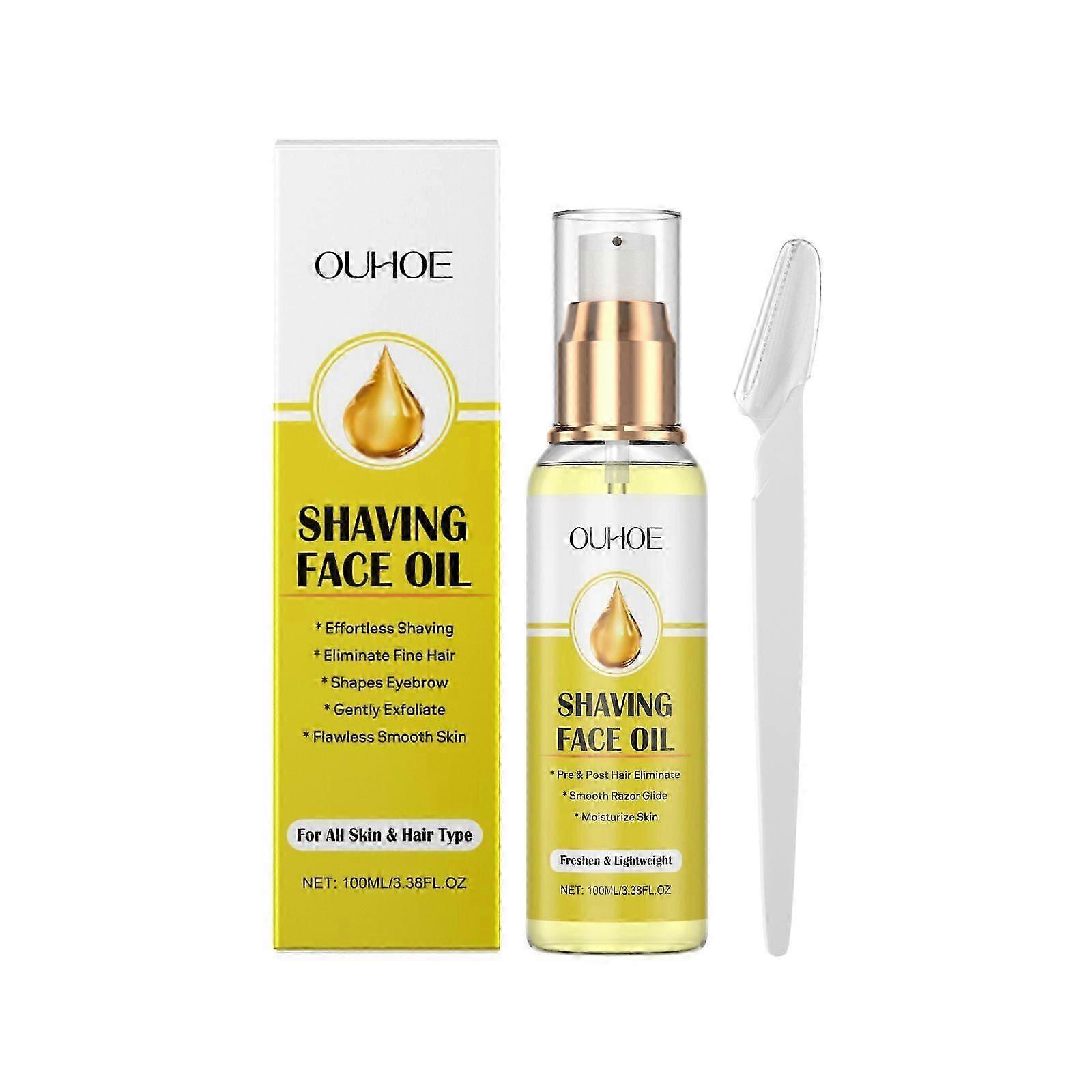 Nourishing Shaving Oil for Sensitive Skin  Gentle, Moisturizing, Easy to Use