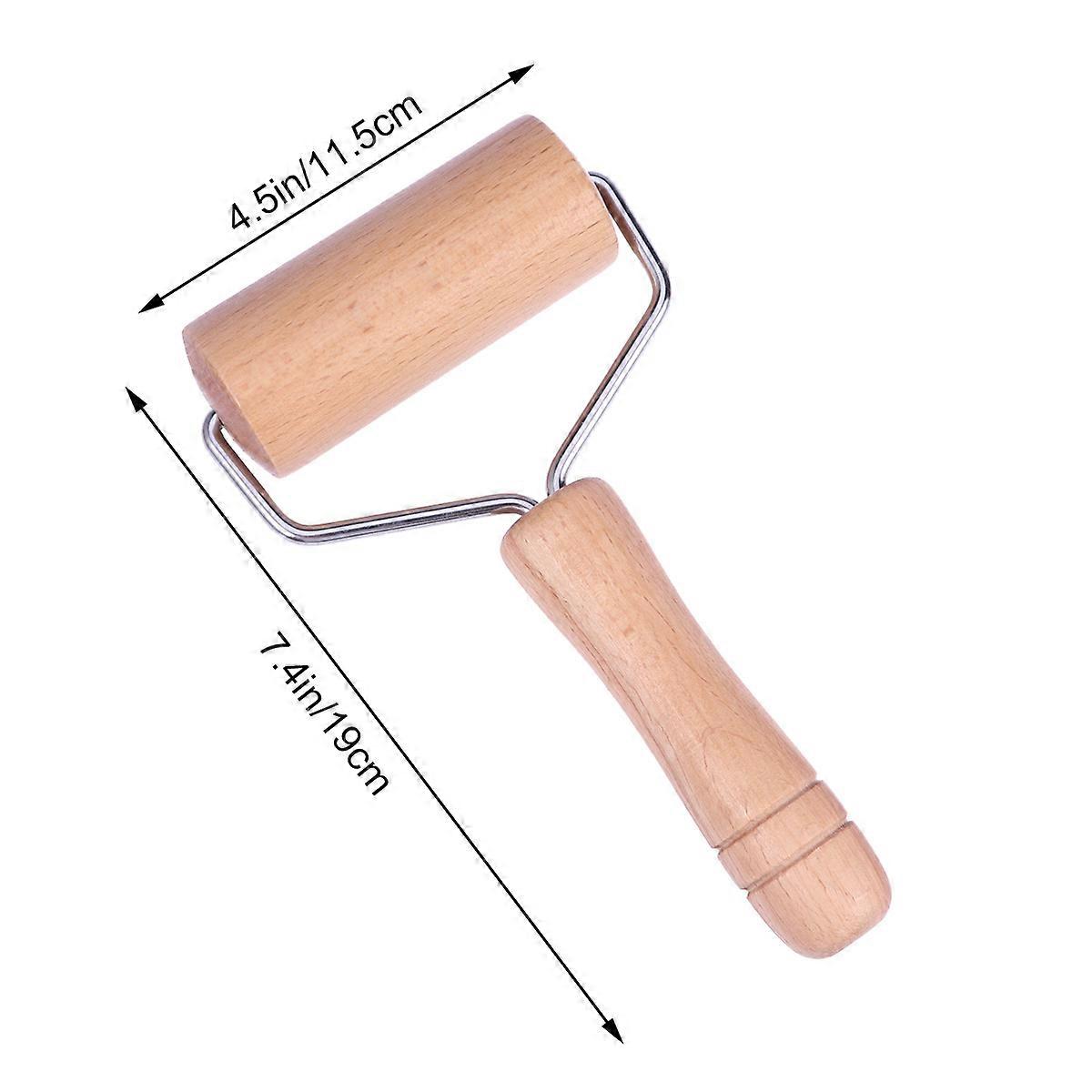 Rolling Pin Wooden T Shape for Baking 1Pcs Dough Roller Tool
