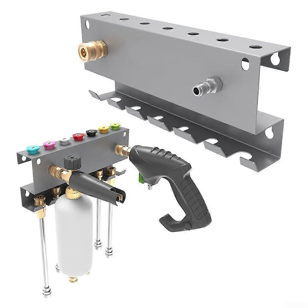 Wall Mounted Pressure Washer Accessory Organizer Rack, Waterproof RustResistant Storage Holder