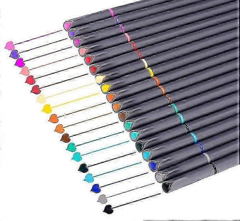 Colored Markers Drawing Pens 18 Colors 25-26