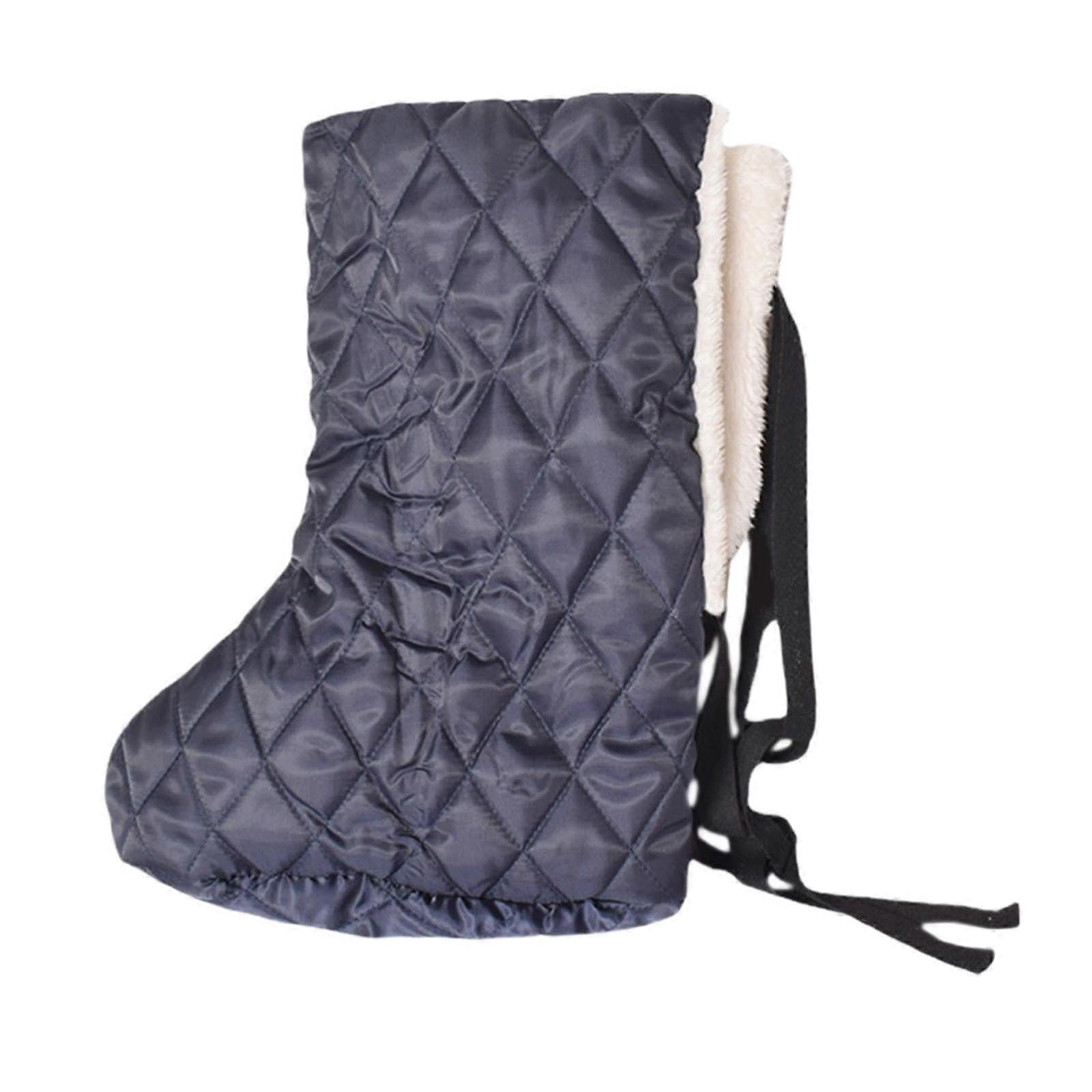 Cast Foot Cover with Thick Plush Lining, Warm Adjustable Leg Cast Protector for Winter