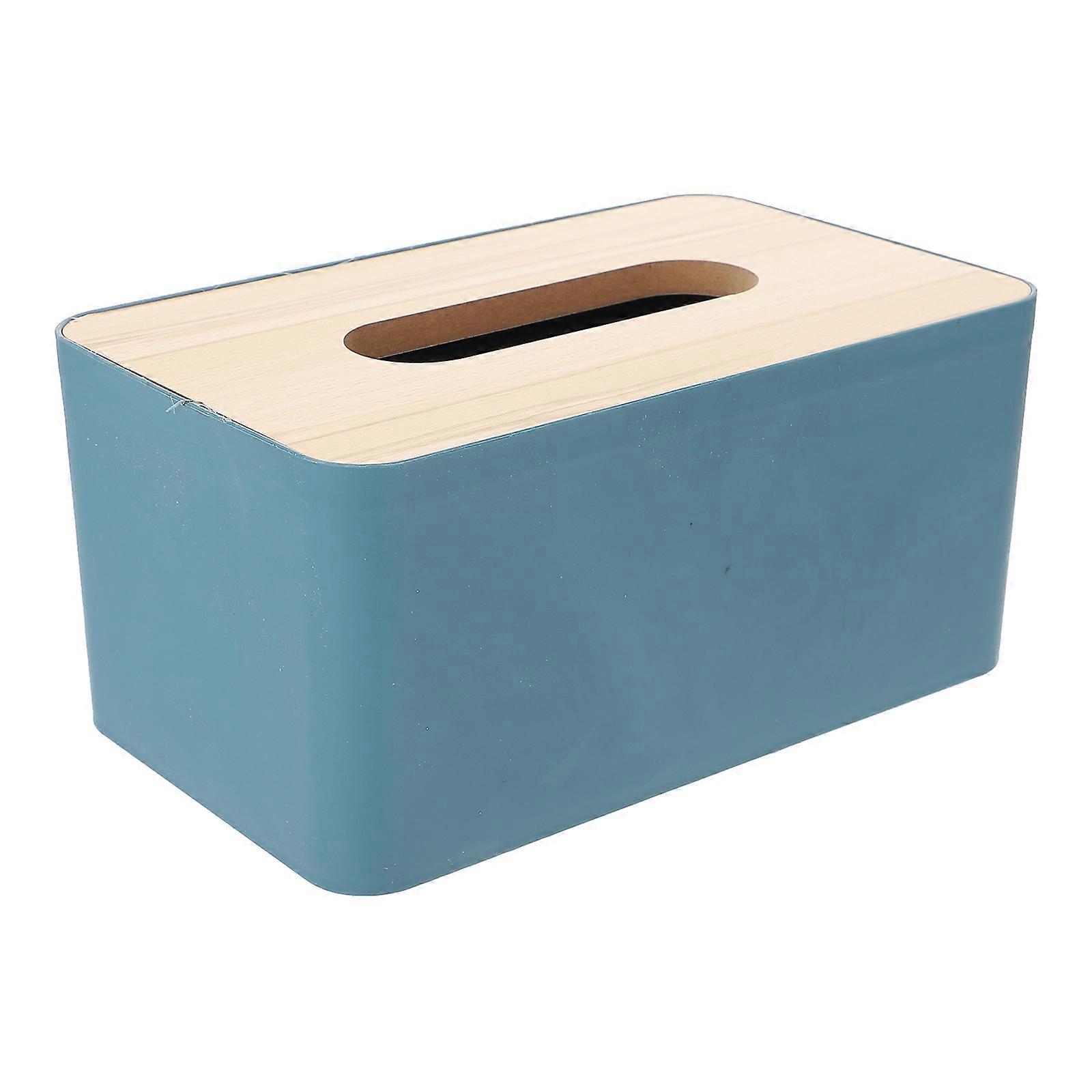 Skyblue Napkin Container with PP Material for Storage Simple Design Matches Any Decor 1 Pc