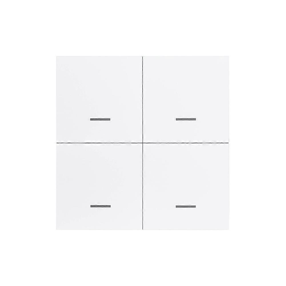 Tuya ZigBee Smart Scene Switch 4 Gang Smart Switch 12 Scene Switch Push Button Controller Supports