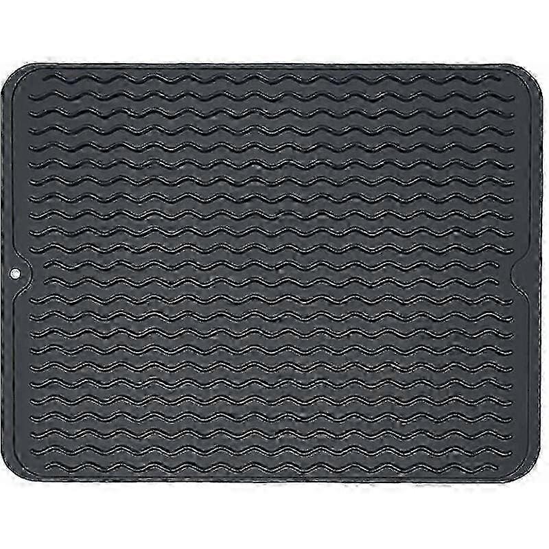 Silicone drain mat, suitable for kitchen, let your dishes dry quickly