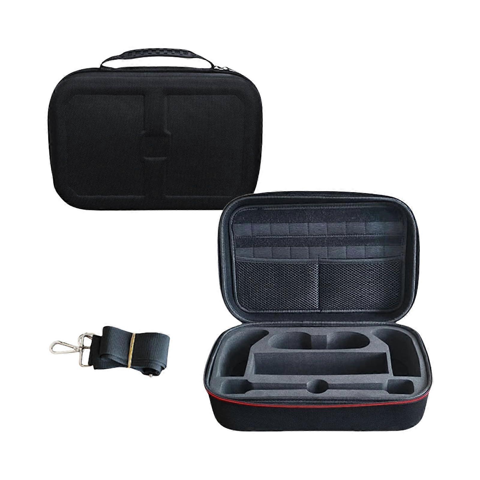 Waterproof Shockproof Game Console Carrying Case with 18 Card Slots and Shoulder Strap