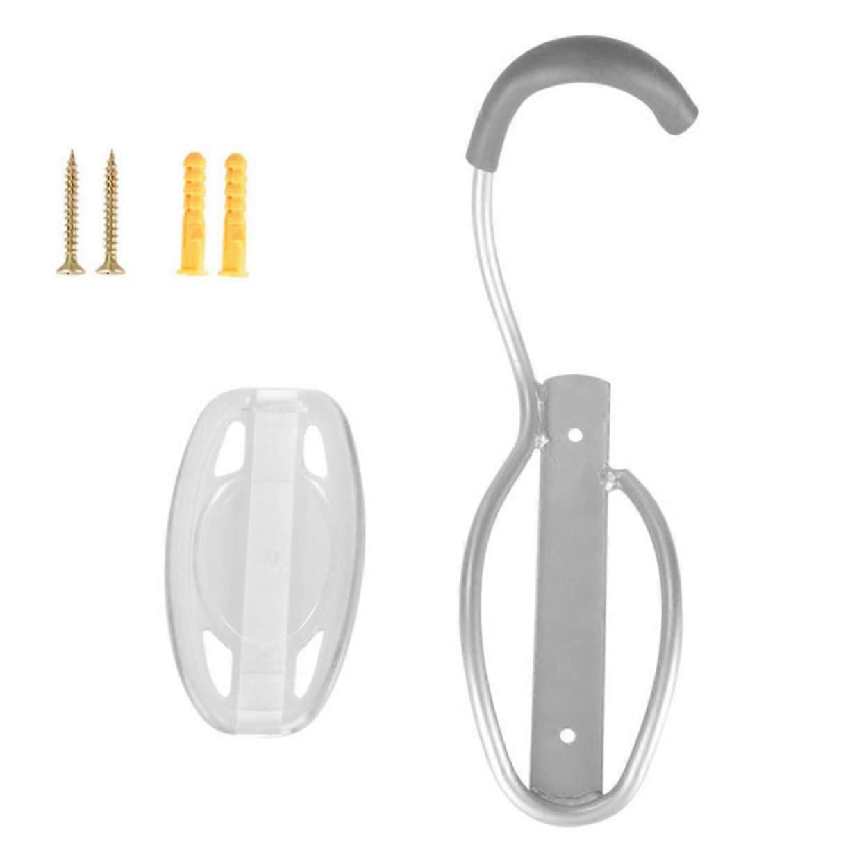 Heavy Duty Bike Wall Mount Hanger with ScratchResistant Ring for SpaceSaving Garage Storage