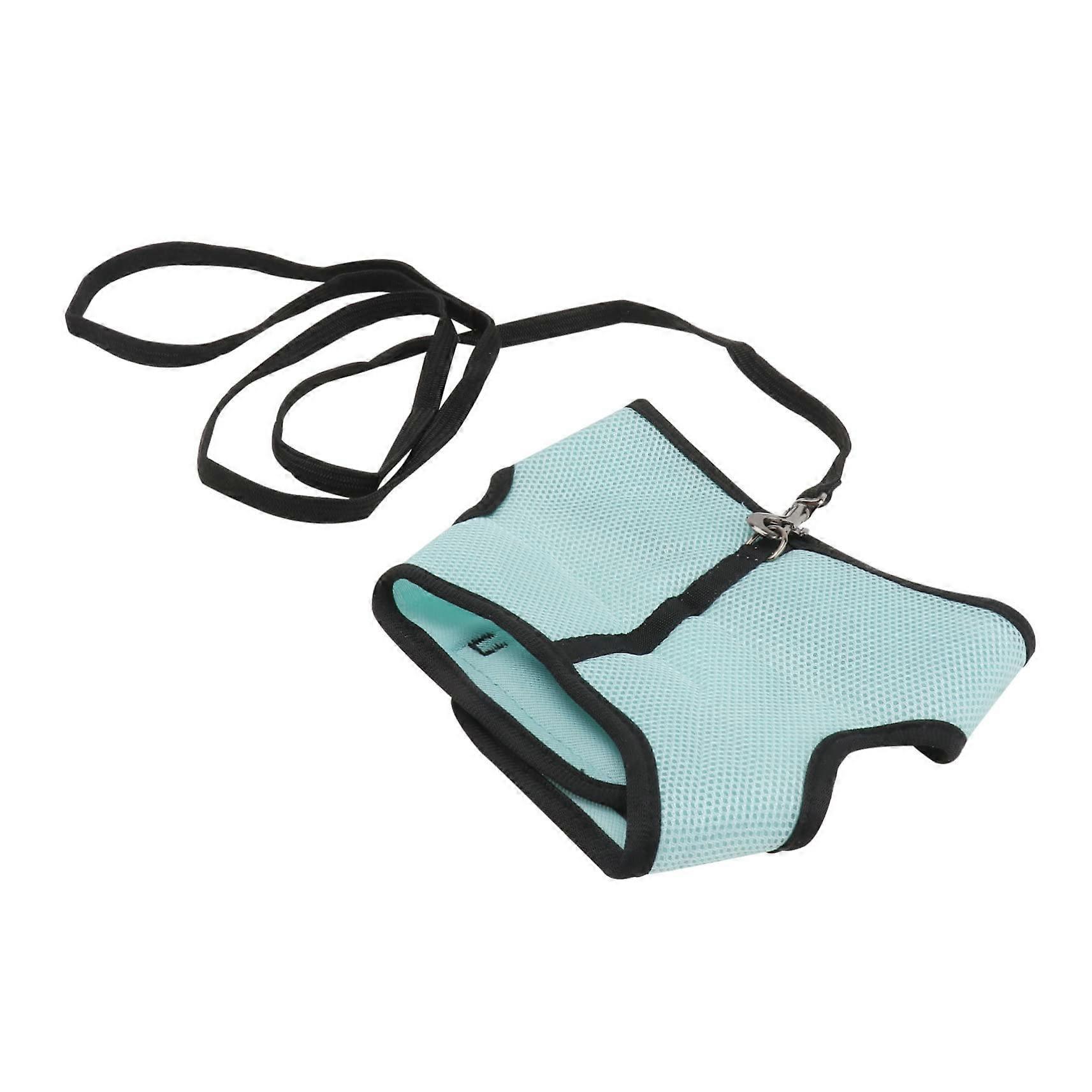 Adjustable Rabbit Harness and Elastic Leash for Small Rabbits with Comfortable Padded Design