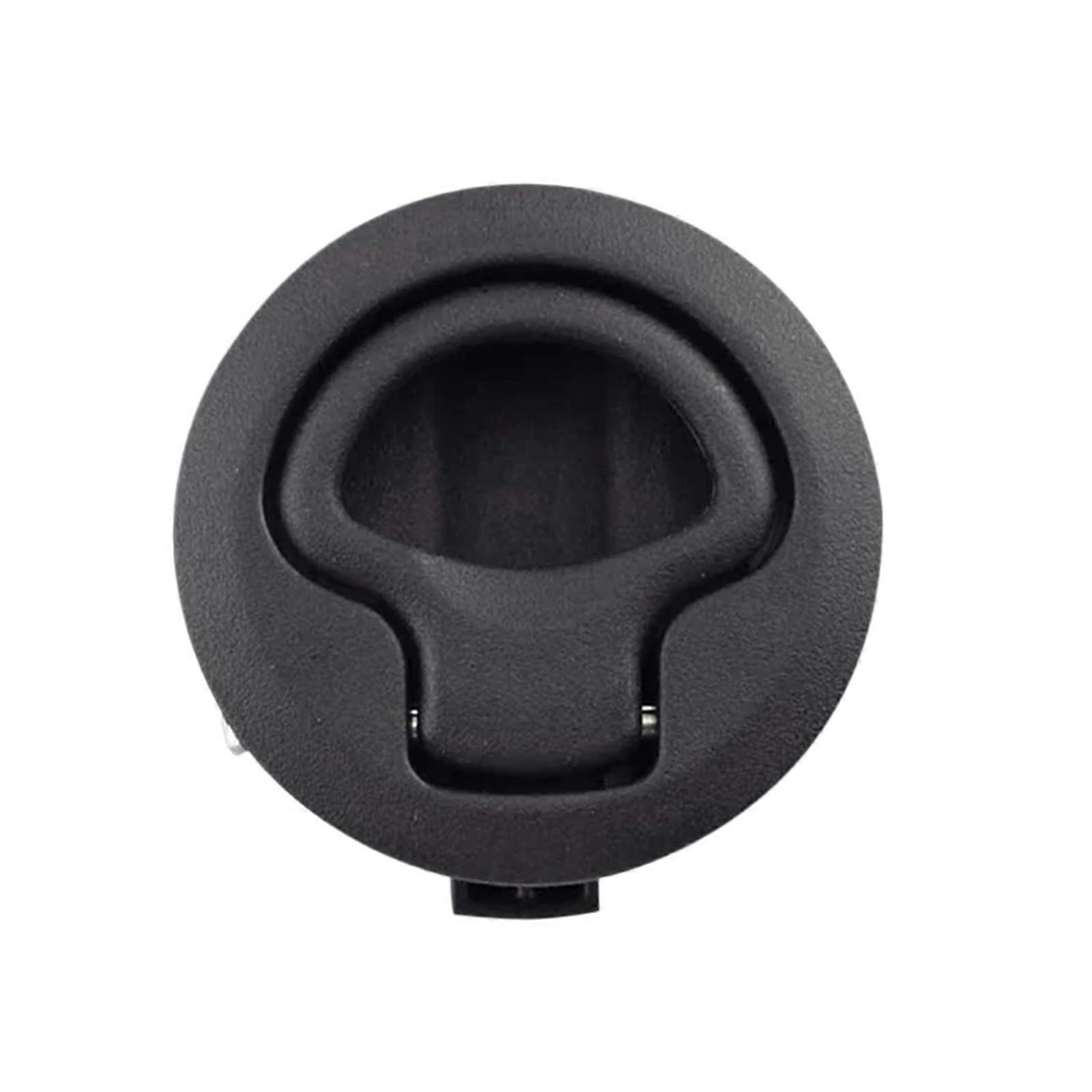 Boat Latch 5Pcs Marine Round Flush Pull Slam Latch Black RV Caravan Cabinet Handle Durable