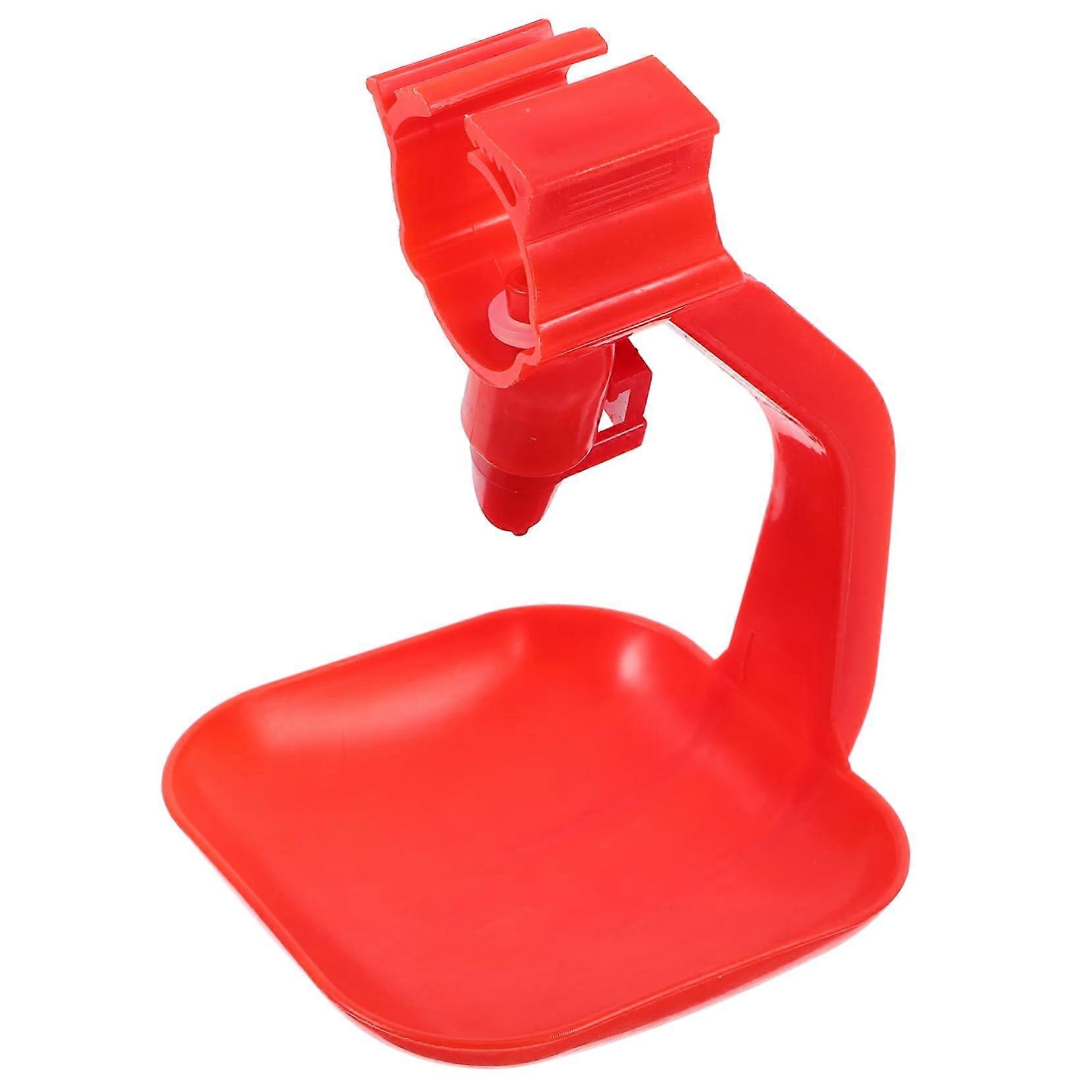 6pcs Automatic Chicken Waterer LeakProof Poultry Drinker Cups for Chickens Ducks Geese Easy Clean