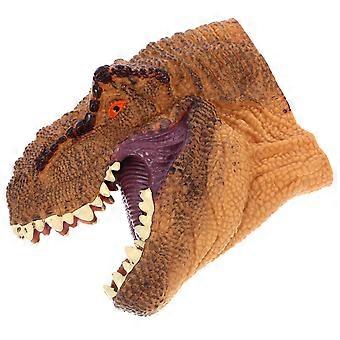 1 szt. Pacynka w kształcie dinozaura do zabawy w rękawicę z głową dinozaura