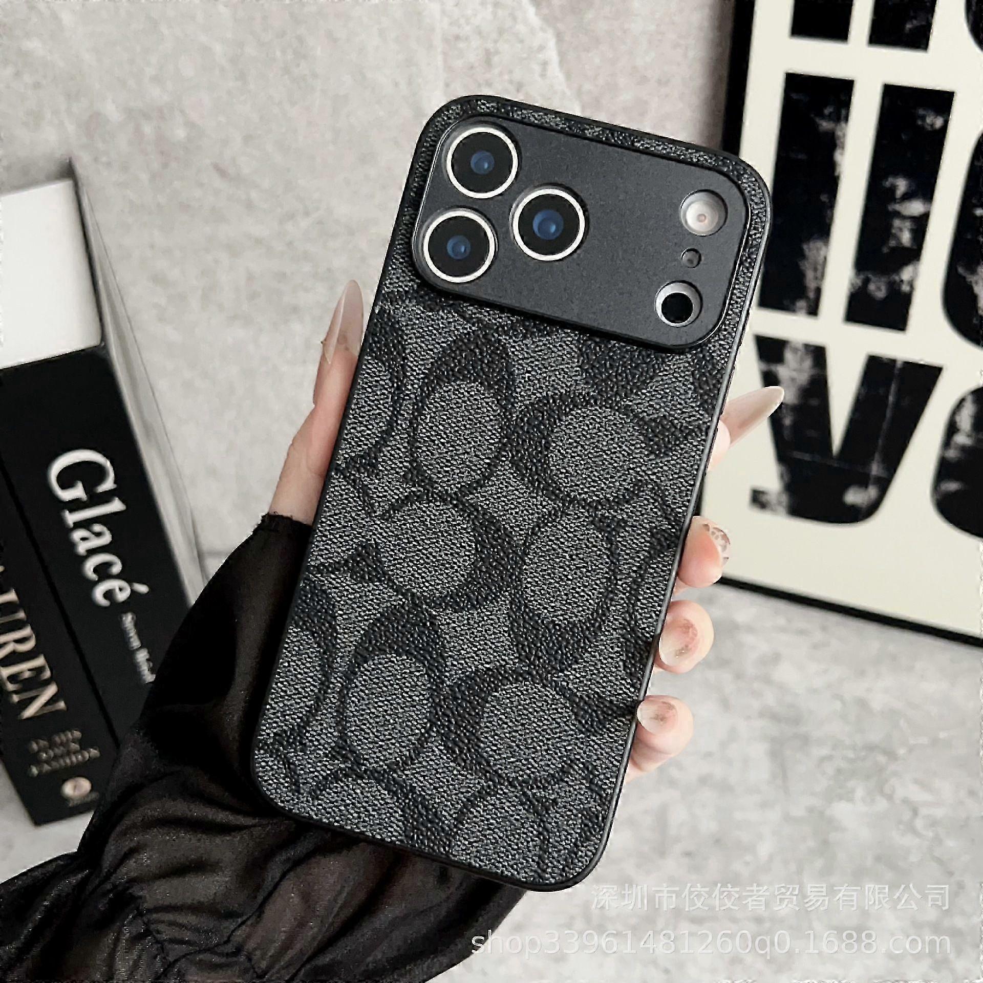 Capa para iPhone 17 Pro Max, 17 Air e 17 Pro - Design com o logotipo da marca, resistente a impactos.