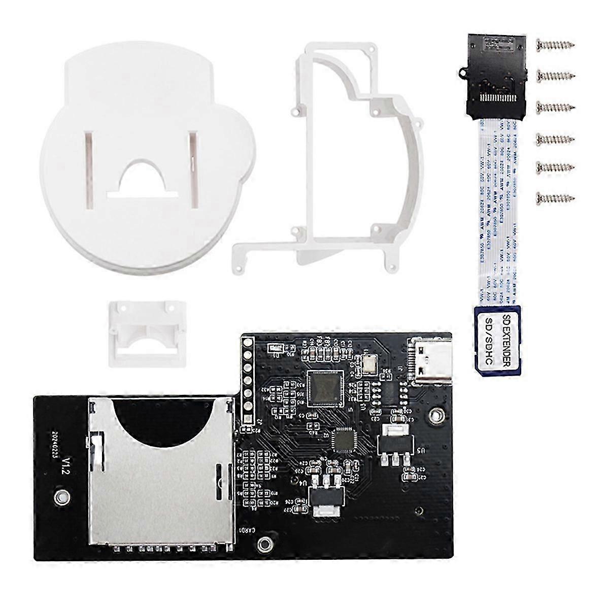 For CUBEODE V1.2 Optical Drive Emulator+3D Printer Mount Kits B