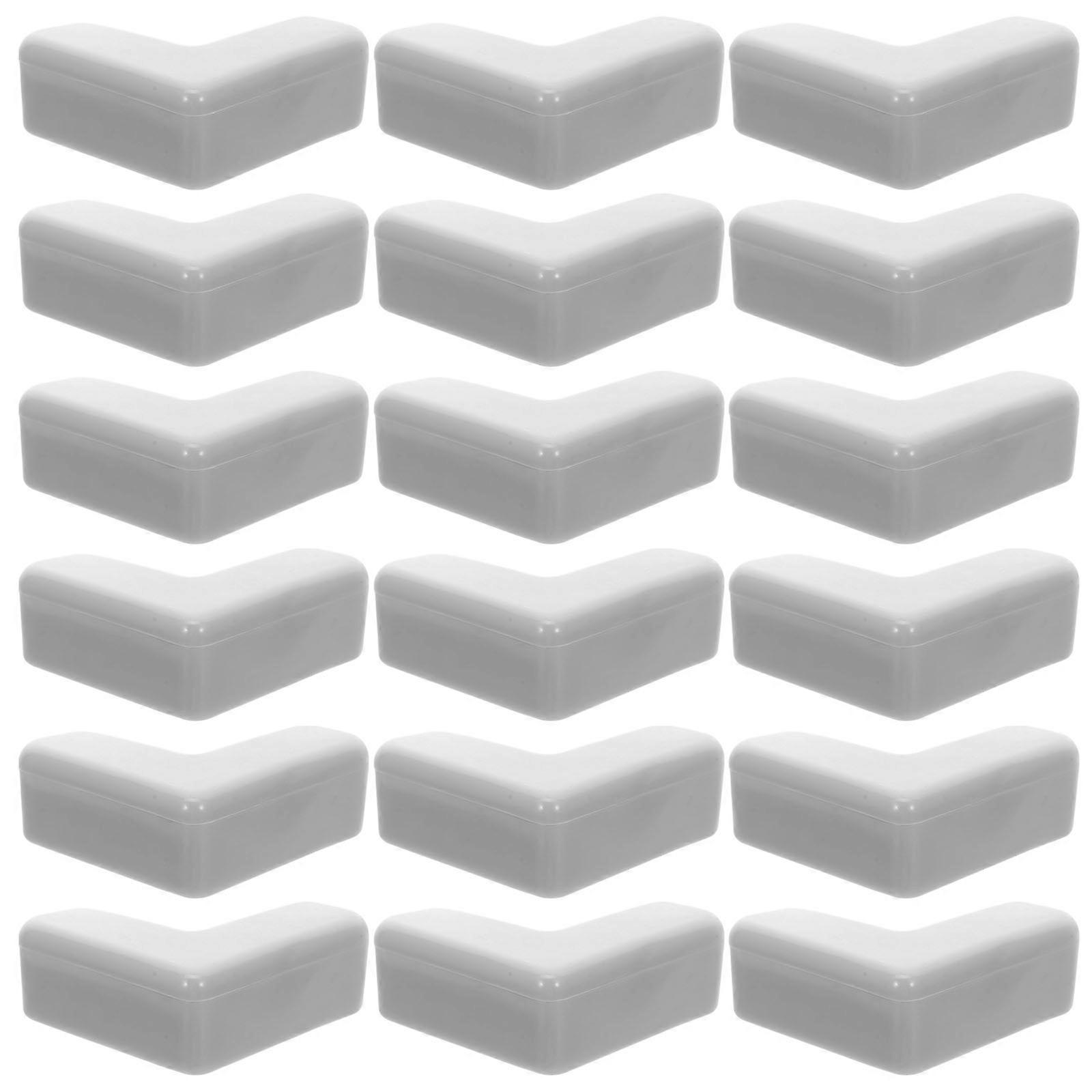 Kid Safe Silicone Corner Protector for Protection 60Pcs Gray