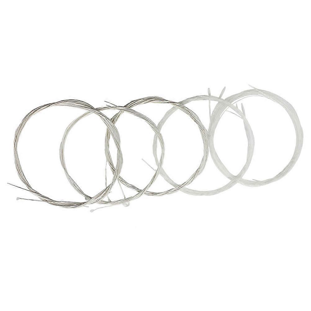 String Instruments Excellent Sound Quality White Nylon Oud Strings Copper Alloy For Oud Playing 5Pcs