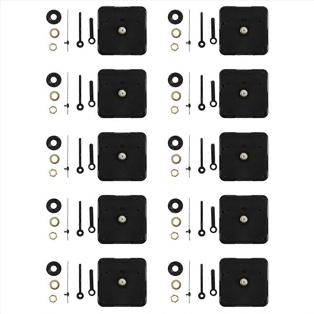 Clock Movement with Short Hands, 4/ 25 Inch Maximum Dial Thickness