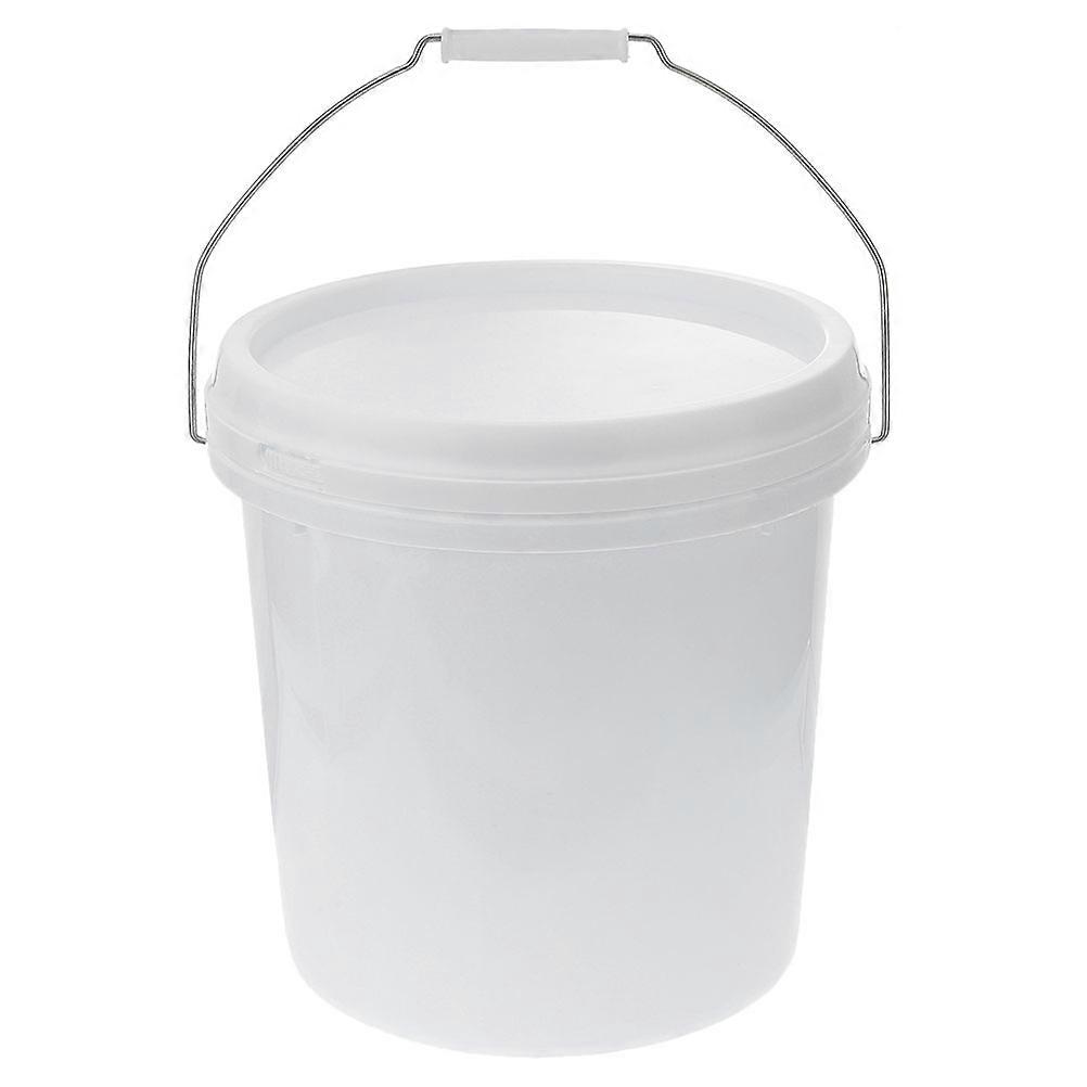 Plastic Water Bucket with Handle for Storage 8L Multipurpose Bucket