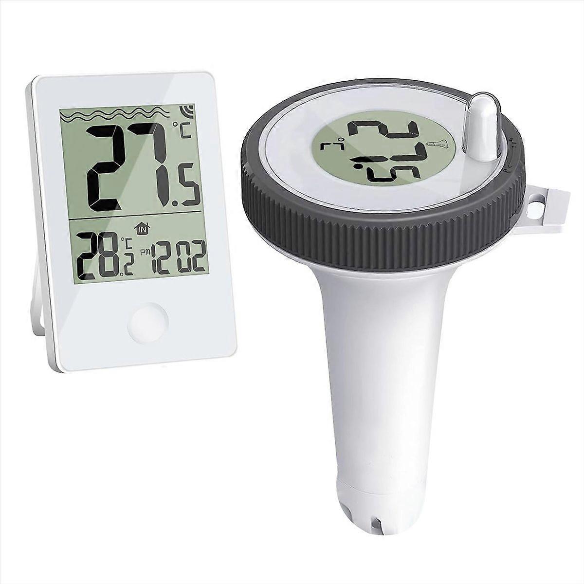 Swimming Pool Thermometer Floating Easy Read,Digital Pool Thermometer