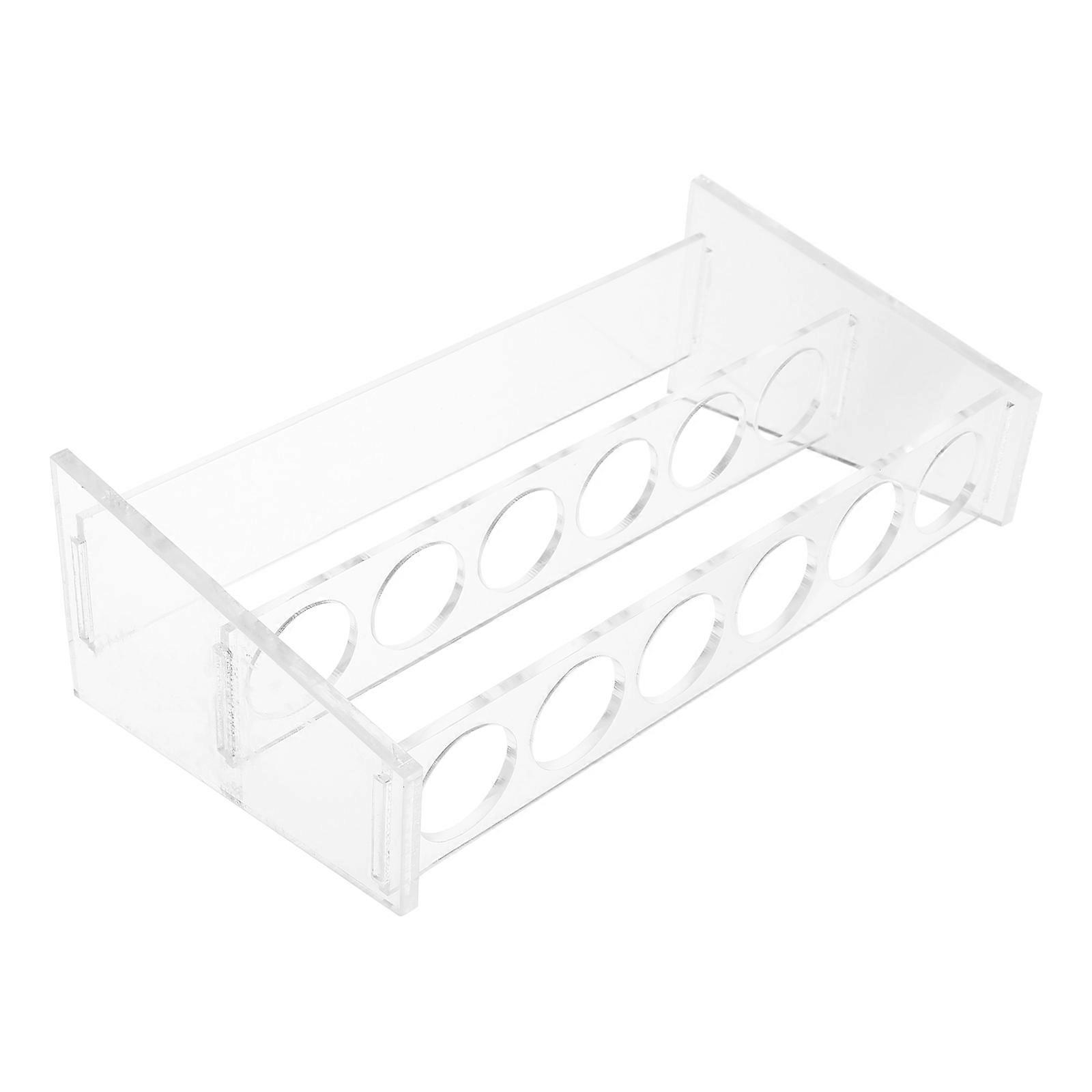 Test Tubes Holder Sampling Tube Rack for Laboratory with 6 Holes