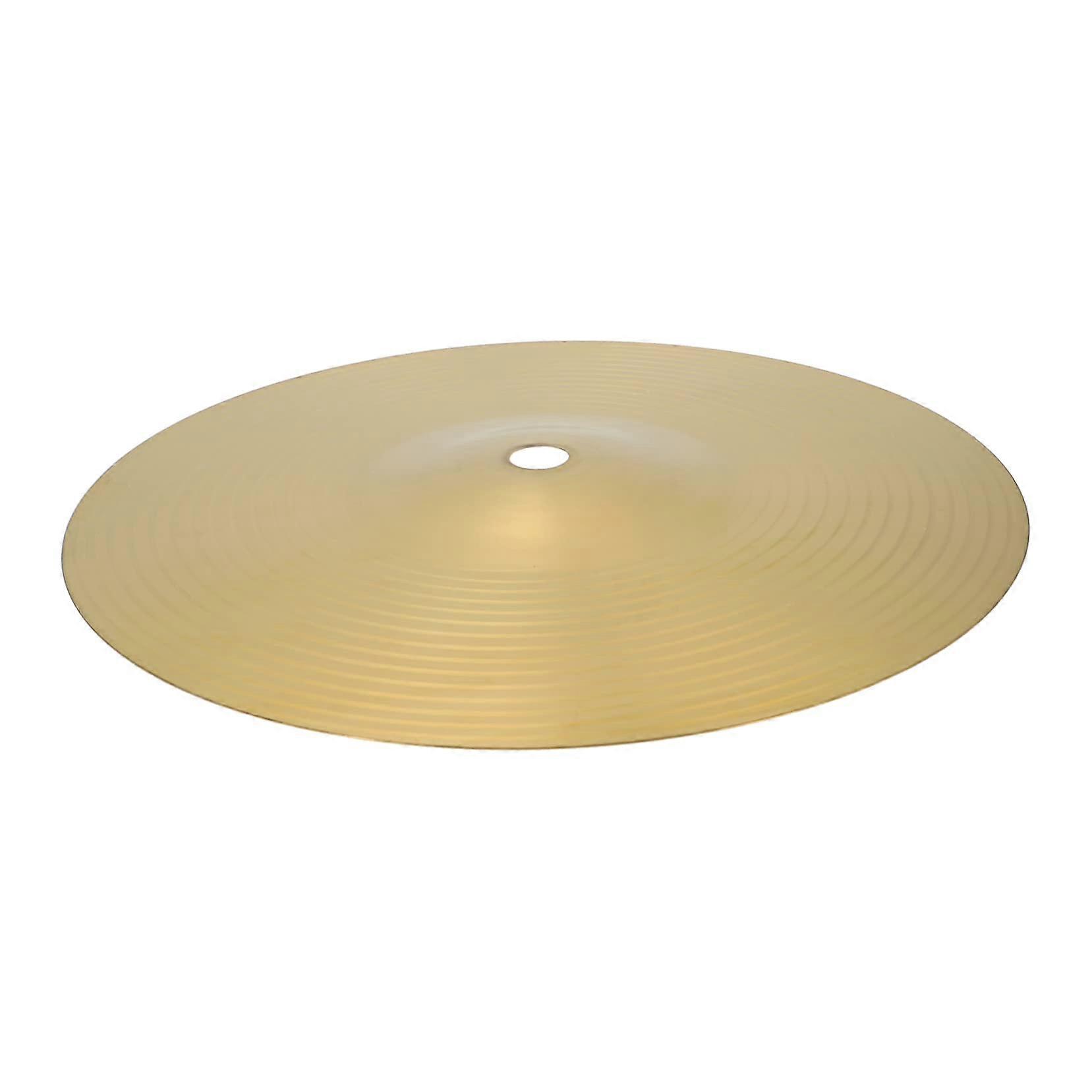 Drum Cymbal Brass Crash with Noise Reduction, Durable Splash Replacement for Jazz Drum Kit