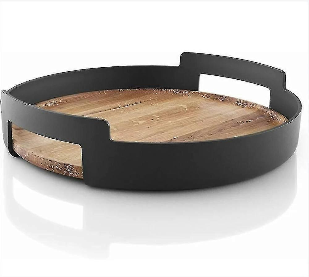 Nordic Kitchen Serving Tray, Simple And Timeless Design, Black