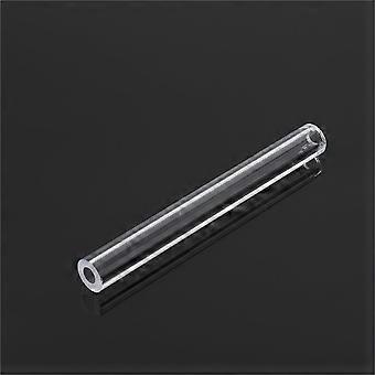 2pcs Clear Acrylic Tube 32mm x 20cm for Aquarium Fish Tank and Lamp Decoration, Durable Transparent Pipe