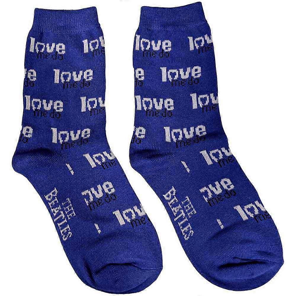 The Beatles Love Me Do Repeat Socks