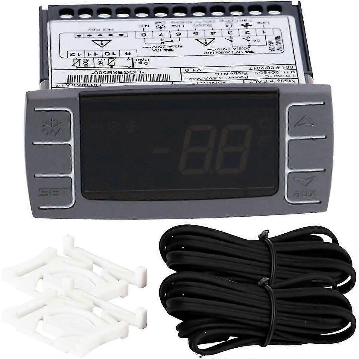 XR06CX-4N1F1 Temperature Controller For120V 50-60hz Freezer,with Programmable Temperature Controller Temperature Sensing