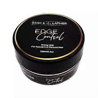 Strong Hold Edge Control Gel with Castor Oil, Non-Greasy, Non-Flaking, No White Cast, Long Lasting, Natural Formula, For All Hair Types,5.3 Fl Oz HY3