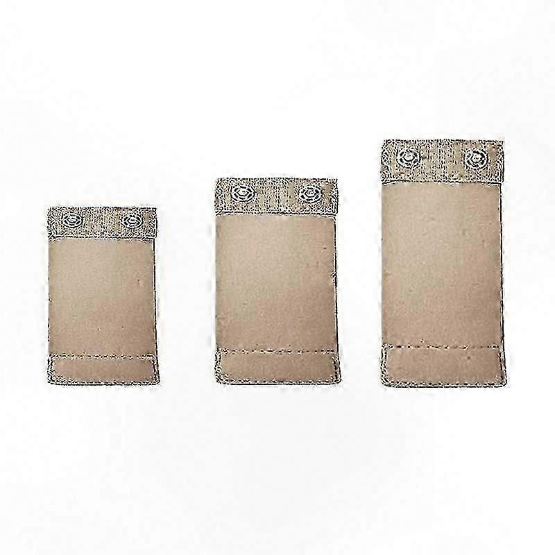 Cotton Body Extender with 2-Row Hook and Button compatible with Shapewear