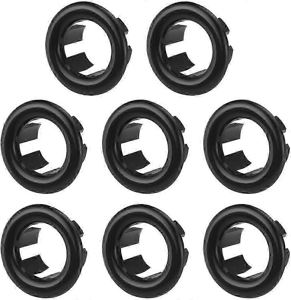 8pcs Sink Overflow Ring - Overflow Plug Ring, Round Hole Sink Trim
