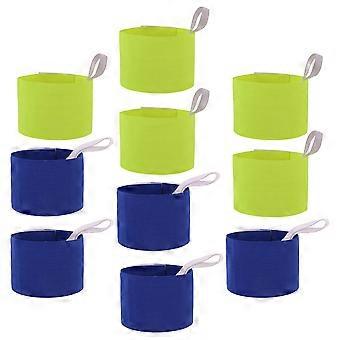 Captain's Elastic Armbands for Sports Use 10Pcs Assorted Colors