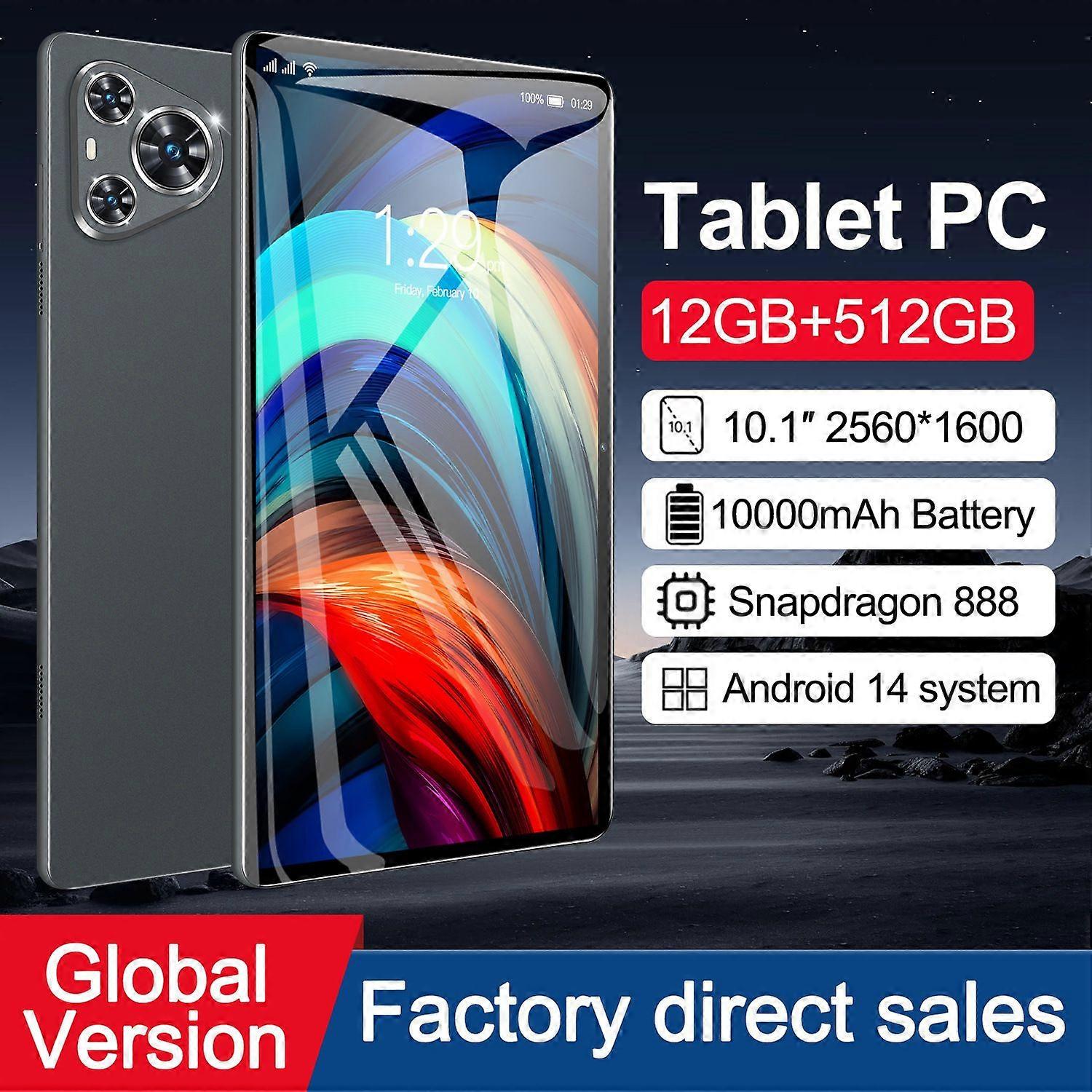 P70 Tablet With An Ips Display, 10.1-Inch, Running Android