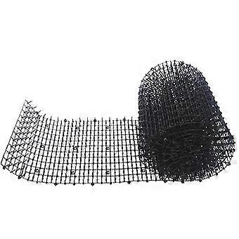 Katzenstreumatte für den Haushalt und den Garten, Anti-Katzen- und Hundekotmatte, Schwarz