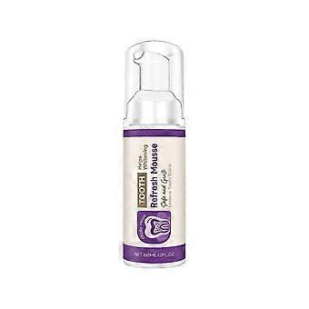 Generisk amz teeth fresh mousse mild og skinnende pleie tannoverflate rengjøring munnlukt komfortabel ren pleie - amz teeth fresh mousse mild og skinnende t