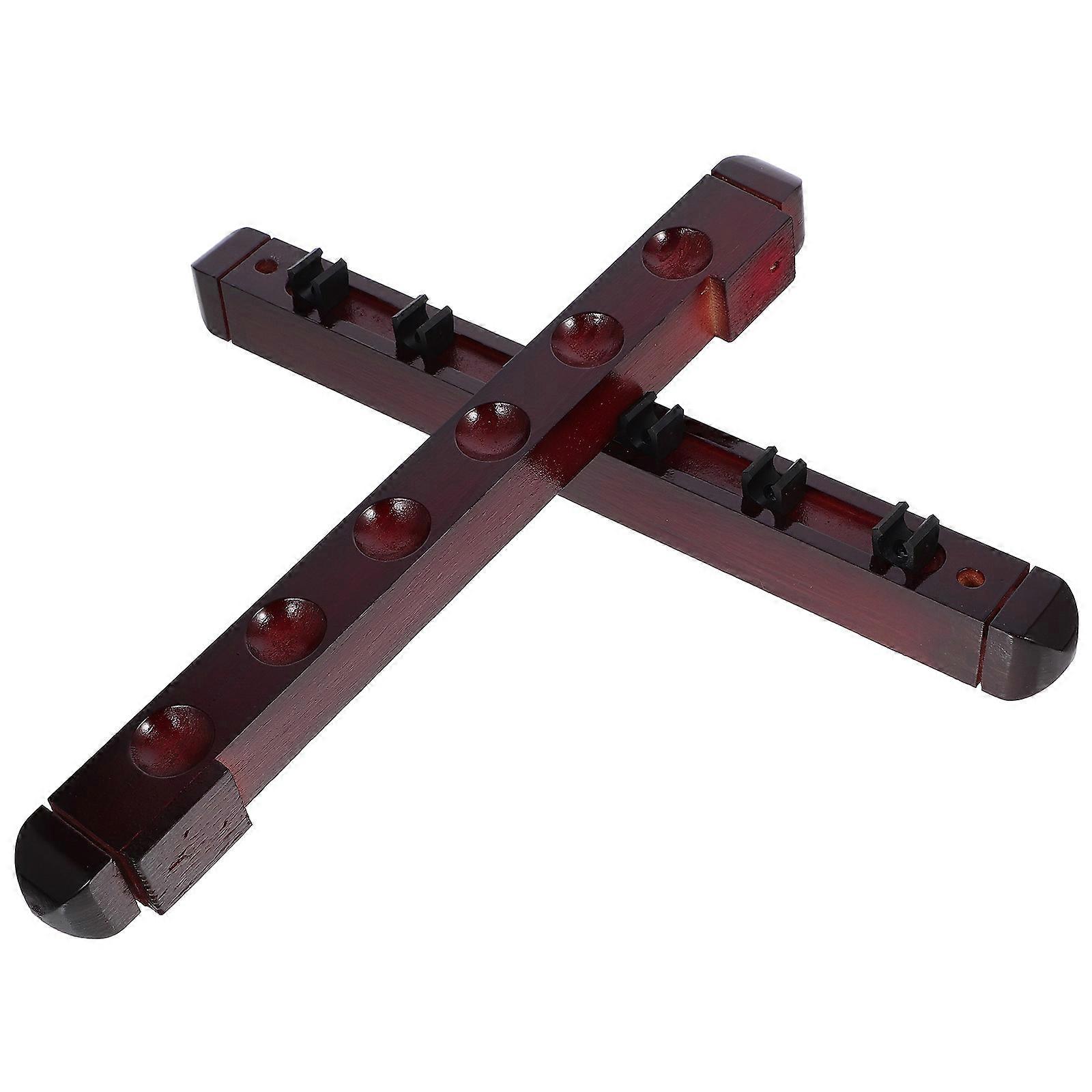 1 Satz Pool-Stick-Rack Pool-Queue-Halter Billard-Queue-Rack Wandhalterung Queue-Halter Pole Rack Queue-Ständer