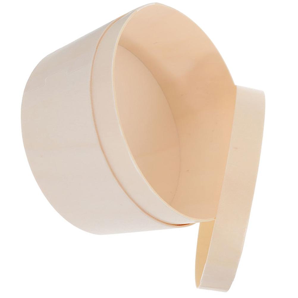 Assorted Color Round Wooden Cake Boxes for Cake Packaging Container