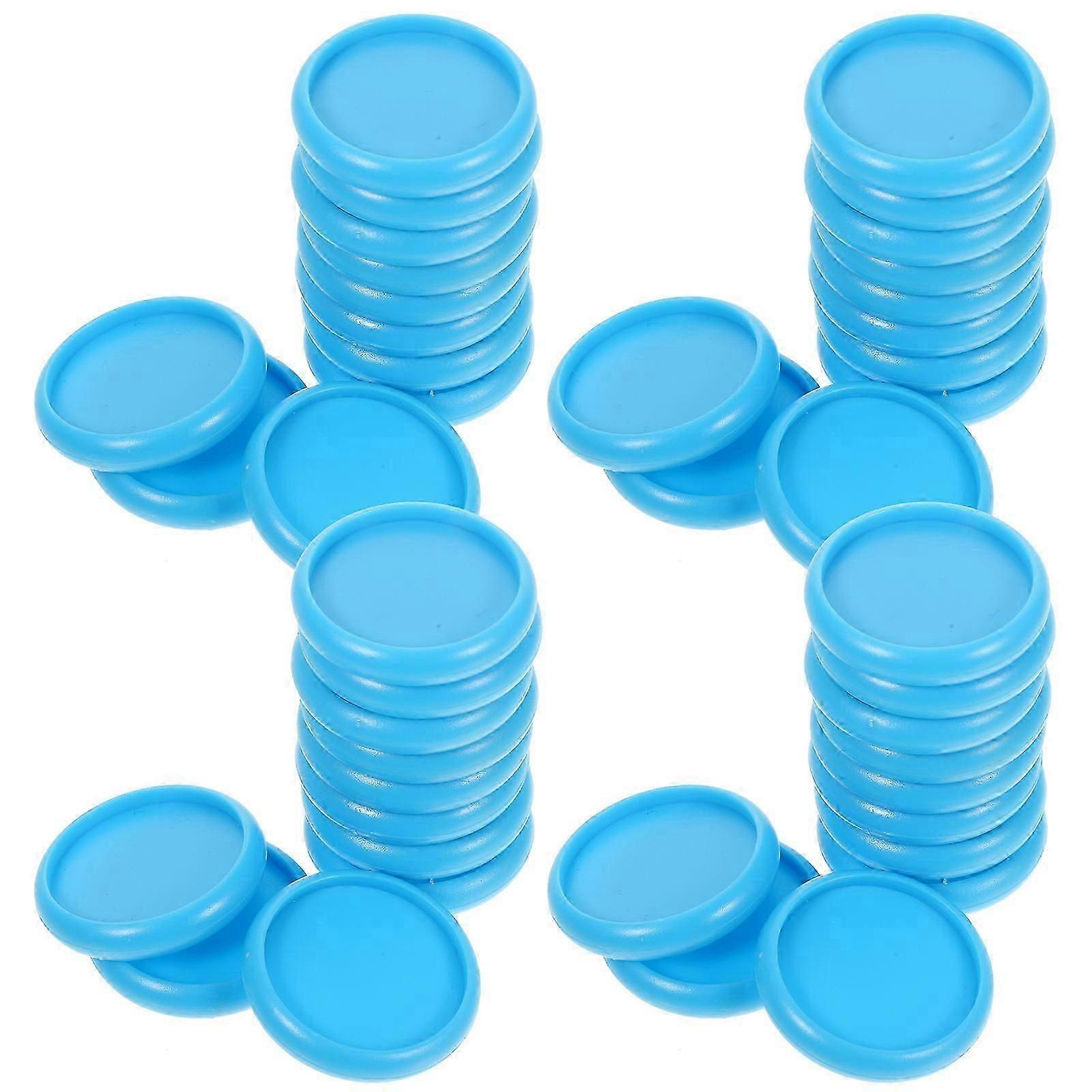 ABS Blue Binding Disc Binder Rings, 44Pcs for Students