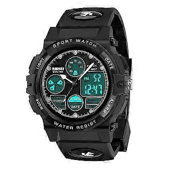 Multifunctional Waterproof Kids Digital Watch with Alarm, Stopwatch, LED Backlight, Adjustable Strap for Boys Girls Ages 6-15