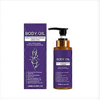 Firming Tightening Hydrating Body Oil, Fast-Absorbing Non-Greasy Moisturizer, Rich In Vitamin E and Sweet Almond Oil, Daily Care for Dry Rough Skin, 1