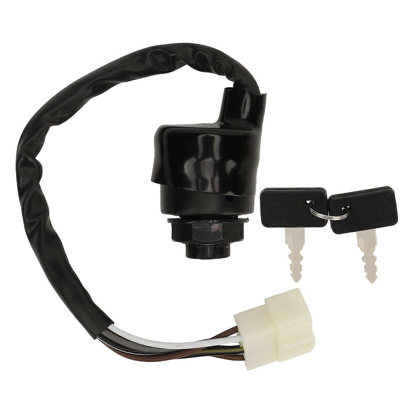 Ignition Key Switch, Solid Construction, Compatible with Mule Trans 600 610, 27005-0011