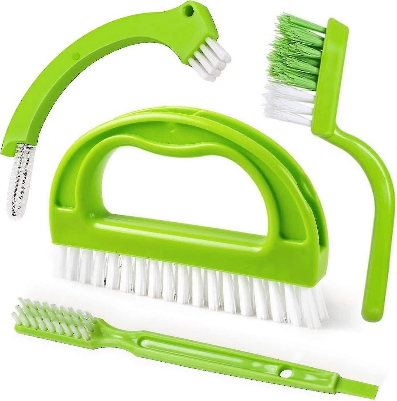 Grout Brushes (4 In 1) Tile Cleaner Brush